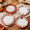 4-Thanksgiving, variant on 4 Thanksgiving Fall Ceramic Dinner Plates, 9 Inch Harvest Table Dishes