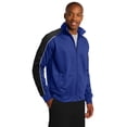 thumbnail image 4 of Sport-Tek Men's Cadet Collar Piped Tricot Track Jacket, 4 of 6