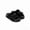 Black, variant on Kids Adjustable Double Strap Slide Sandals Boys & Girls Open Toe Slippers Soft Flat Summer Slides for Casual Daily Wear Black Size 6-7 Years