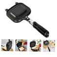 thumbnail image 4 of unbranded Sandwich Grill Frying Pan Black Cooking Heating Evenly 1Pcs, 4 of 8