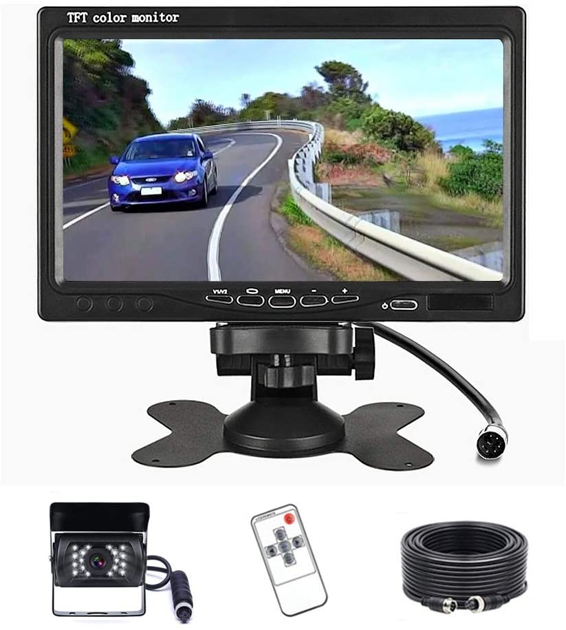 Car Backup Camera HardWired IR Night Vision Rear View Backup Camera