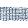 thumbnail image 2 of Vickerman 381694 - 6" x 10yd Blue Metallic Wired Mesh Ribbon (Q154762), 2 of 2