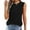 Black, variant on DQRPSEETB Women's Tank Top Women's Sleeveless Solid Color Simple Fashionable Casual Summer Versatile Vest Womens Tops
