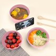 thumbnail image 2 of Bol para Cocinar Ramen RORBAM para Microondas, Libre de BPA, Color Rosa, 2 of 7