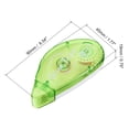 thumbnail image 3 of Unique Bargains Double-Sided Tape Roller Runner Permanent Adhesive  Green 26ft, 3 of 6