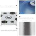 thumbnail image 3 of LOLIPPYY 4pcs Adjustable Aluminum Alloy Furniture Legs Cabinet Table Round Shape Feet, 3 of 6