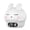 White, variant on Bunny Alarm Clock - Sleep Training Night Lights | Rabbit Silicone Pat Light | Sleep Training Night Lights, Rechargeable Touch Lamps, Long Battery Life Fun Rabbit up Lamp for Night Light Bedroom