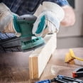 thumbnail image 3 of Polishing and Deburring Solution, 60 Pack Sandpaper for Oscillating Tool Triangular Sanding Pads, 3 of 5