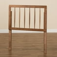 thumbnail image 4 of Baxton Studio Valin Contemporary/Modern Back Support Rubberwood Headboard, Twin, Ash Walnut, 4 of 6