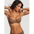 thumbnail image 3 of Women's Lightly Padded Balconette Bra Tshirt Supportive Demi Underwire Plus Size, 3 of 4