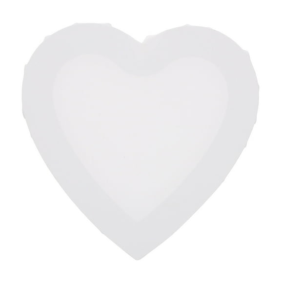 1pc en blanco pintura marco portátil diseño de corazón tablero de pintura al óleo suministro