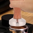thumbnail image 3 of Stainless Steel Manual Coffee Powder Flat Tamper with Wood Handle Kitchen Accessories 49mm, 3 of 14