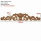 thumbnail image 2 of Marco de la esquina tallada de madera sin pintar el marco de la esquina for los muebles de la casa del gabinete de la pared de la puerta Decorative Wood Miniature Craft, 2 of 7