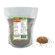 Organic Brown Whole Flax Seeds, Dried, Non GMO (5 LB)