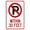 Color 1191, variant on No Parking Symbol Within 15 Feet Metal Warning Signs, Cautions Security Tin Sign, Safety Posted Signs for Street Business Wall Decor 8 x 12 Inch