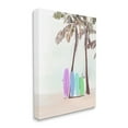 thumbnail image 3 of Stupell Industries Surfboards on Palm Trees Sports Painting Gallery Wrapped Canvas Print Wall Art, 30 x 40, 3 of 7