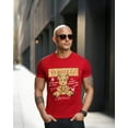 thumbnail image 2 of Verselli Men’s Teddy Verselli T-Shirt – Urban SLIM Short Sleeve Designer Tee, 2 of 7