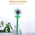 thumbnail image 5 of Hand-blown Glass Flower Glass Flower Bouquet for Office Hamily Home Party Decorative Ornamentstyle:style2;, 5 of 5