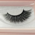 thumbnail image 4 of HomeKingdee SHIDISHANGPIN 3D False Eyelashes - Double Layered Volume Soft Long Lashes in Black Plastic for Natural Look Makeup and Travel, 4 of 5
