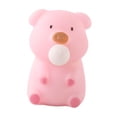 thumbnail image 4 of Cerdo de peluche con ventilación y estado de ánimo, juguete elástico suave y novedoso para relajarse y sentir el estado de ánimo. cerdo rosa claro, 4 of 9