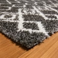 thumbnail image 5 of Gertmenian Thayer Jamila Shag Geometric Gray Indoor Area Rug, 9x13, 5 of 6