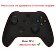 thumbnail image 2 of eXtremeRate Front Shell Black Replacement Parts Cover Faceplate for Xbox Core Wireless Controller, 2 of 9