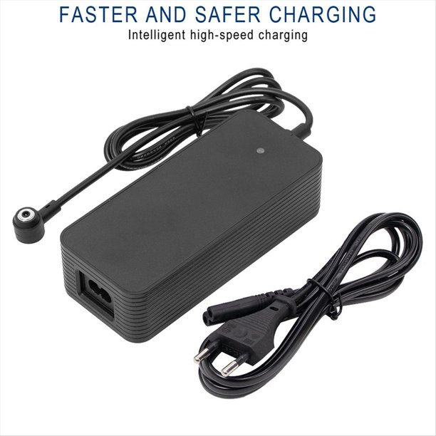 42V 2A Cargador de Scooter Adaptadores de Cargador de Batería para 4/ Scooter Eléctrico 4Pro Accesorios para Scooter Eléctrico Enchufe de la UE