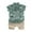 Green, variant on LWNYDPLSD Toddler Boy 2 Piece Summer Outfits Baby Boys One Year Old Birthday Set 1T 2T 3T 4T Kids Cartoon Print Button Down Short Sleeve Shirts & Shorts Beach Holiday Vacaction Suit