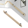 thumbnail image 3 of DENEST 3.3 Ft Wood Stair Handrail Sturdy Safety Banister Interior Corridor Hand Support, 3 of 12
