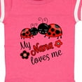 thumbnail image 4 of Inktastic My Nana Loves Me with Cute Ladybugs Boys or Girls Baby Bodysuit, 4 of 5
