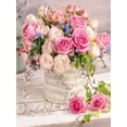 thumbnail image 1 of MomoArt 5D DIY Diamond Embroidery Peony Cross Stitch Kit Diamond Painting Flower Full Square Round Mosaic Art Home DecorationsSquare 40X50cm Gao Jinjia LED, 1 of 2