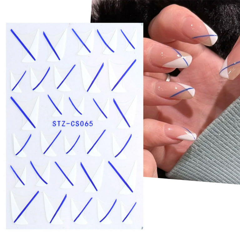 Solid Louis D053 - Nail Art Sticker — Glitz Accessories & Such.