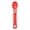 012_Red, variant on Metal Spoons Colorful And Fun Ice Cream Scoop, Pop-Up, Can Be Hung By A Rope, Suitable For Business, Kitchen, School, Family Party
