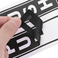 thumbnail image 2 of 3 Pairs Sliding Door Logo Sticker Emblems Stickers Pull Push Office Sign Removable Pvc, 2 of 6