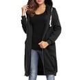 thumbnail image 1 of La nueva manera de las mujeres con capucha largas sudaderas con capucha de la capa bolsillos oc Abanopi Sudadera larga Womne, 1 of 7