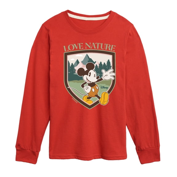 Disney - Love Nature - Toddler & Youth Long Sleeve Graphic T-Shirt