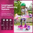 thumbnail image 3 of LENOGE Bluetooth Hoverboard, 6.5" 300W Powerful Motor Hover Board with LED Lights, 6-10MPH Max Speed Self Balancing Electric Scooter, 3 of 7