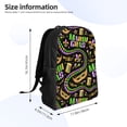 thumbnail image 4 of Haiem Mardi Gras3 Backpack - Stylish and Durable 15-inch Laptop Backpack with Waterproof Oxford Fabric, 4 of 8