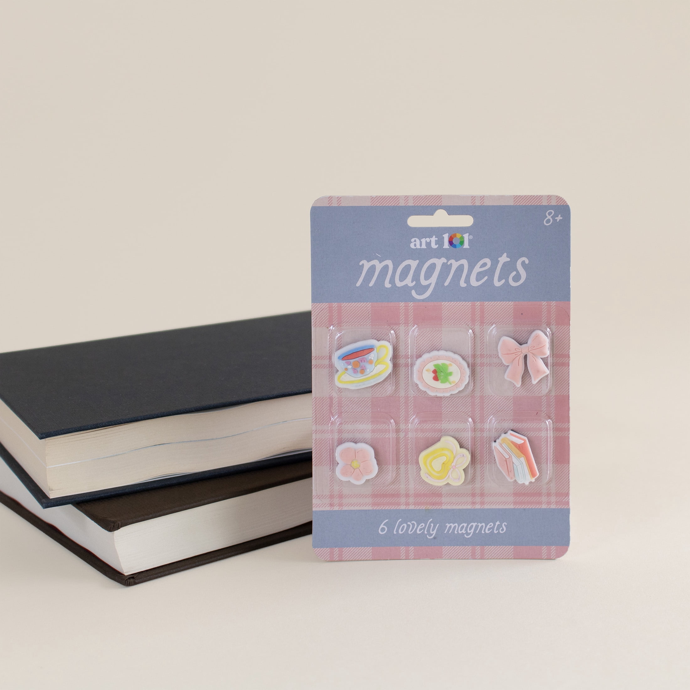 Art 101 Ink and Ivy Decorative Magnets Set