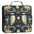 thumbnail image 5 of FORMRS Zipper Binder with Shoulder Strap 2-inch Ring 500 Sheet Capacity File Bag, Mystical Owls Pattern, 5 of 5