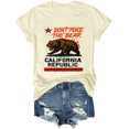 thumbnail image 3 of Don't Poke The Bear Shirt Don't Poke The Bear California Republic T-Shirt Graphic Tees For Women, 3 of 8