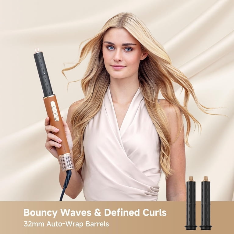 dreame, Hair Styling Tool, Gold, 110,000 RPM motor, 3 attachments