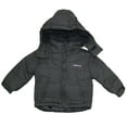 thumbnail image 1 of London Fog Boys Heavy Weight Puffer Jacket Black 5/6 Warm Winter Coat, 1 of 2