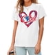 thumbnail image 3 of Camiseta Talovee Baseball para mujer Game Day, blanca, talla L, 3 of 4