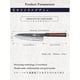 thumbnail image 4 of Cuchillo de chef HOSHANHO Japanese Gyuto 20 cm 9 capas 10Cr15Comov, 4 of 8