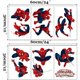 thumbnail image 2 of Adhesivo de pared 3D extraíble Pamolo diseño de Spiderman para habitación de niños, 2 of 5