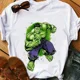 thumbnail image 4 of Camiseta de algodón para niños de Marvel, Disney Plus, Harajuku, dibujos animados de Hulk, moda de verano para niño, ropa de bebé, camiseta informal de manga corta súper genial, 4 of 5