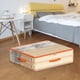 thumbnail image 4 of Bolsas de almacenamiento debajo de la cama, organizador plano de ropa, tipo cajón, bajo la cama, tamaño extra grande, tamaño grande, 4 of 5