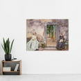 thumbnail image 2 of John Singer Sargent The Garden Wall Extra Large Art Print Wall Mural Poster Premium XL, 2 of 3
