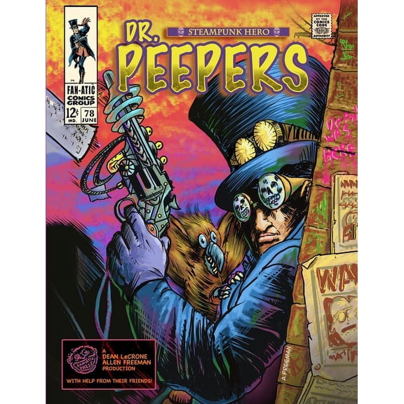 Dr. Peepers: Dr. Peepers Steampunk Hero (Paperback)